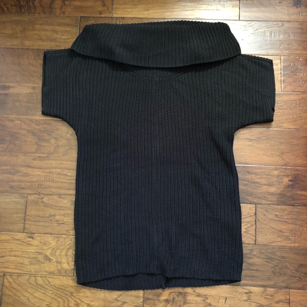 BCBG black sweater dress